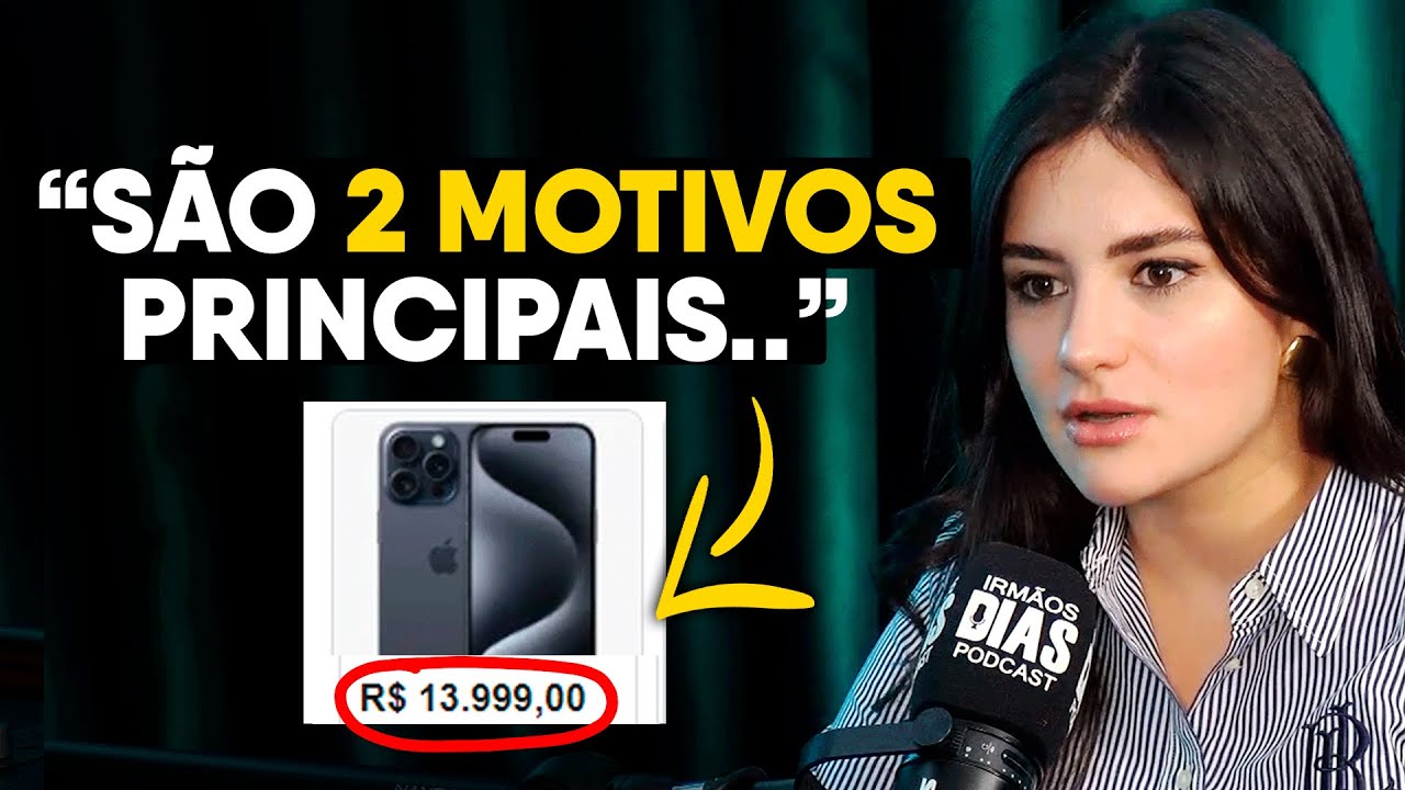 PORQUE O IPHONE É TÃO CARO NO BRASIL? (Nanda Guardian)