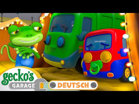 Baby  Truck als Übernachtungsgast | 90-minütige Zusammenstellung｜Geckos Garage Deutsch 🛠️
