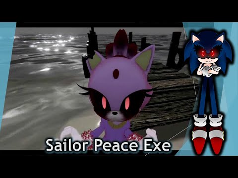 [Exetior Sonic.exe Reacts] Sailor Peace meets Sailor exe in Her Mind VRChat