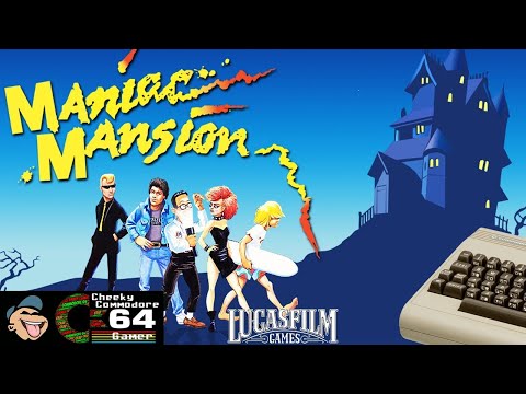 MANIAC MANSION – Commodore 64 (1987) | Lucasfilm's Groundbreaking Point-and-Click Adventure