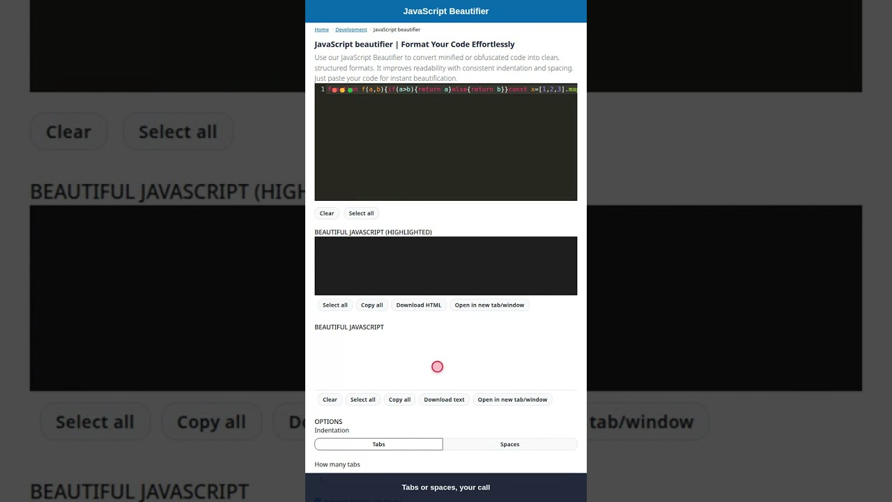 Video tutorial