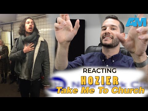 VOCAL COACH reacts to HOZIER in NY SUBWAY