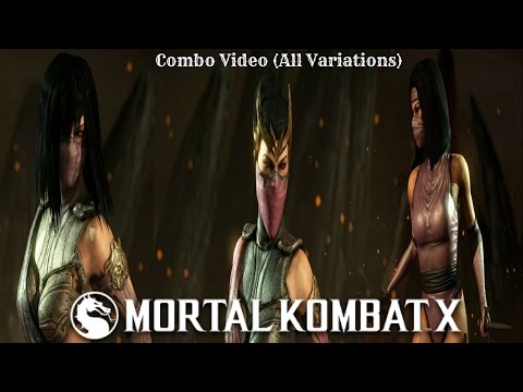 Mortal Kombat X (PS4) Mileena Combo Video (All Variations)