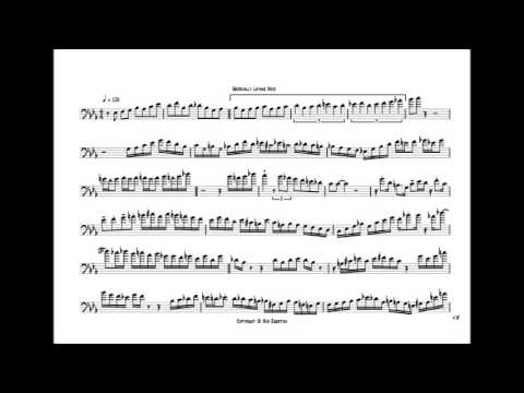 Hal Crook 'Because Of You' Trombone Solo Transcription