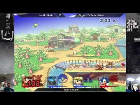 Flaoc 11 - Brawl Doubles - No~M + Negh vs TanTaco + Megel