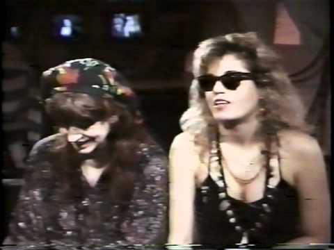 The Bangles Canadian TV Interview 1986 Part #1