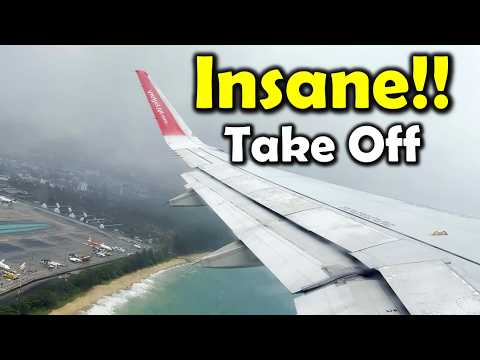 INCREDIBLE!! TAKE OFF during Thunderstorm 🇹🇭 | Phuket Thailand | AG Good Times
