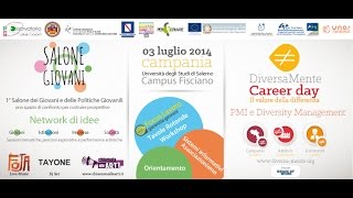 preview picture of video 'Primo salone dei Giovani e delle Politiche Giovanili | 3 Luglio 2014 | Campus di Fisciano'
