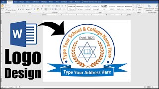 Step By Step Logo Design Tutorial in Microsoft Office Word