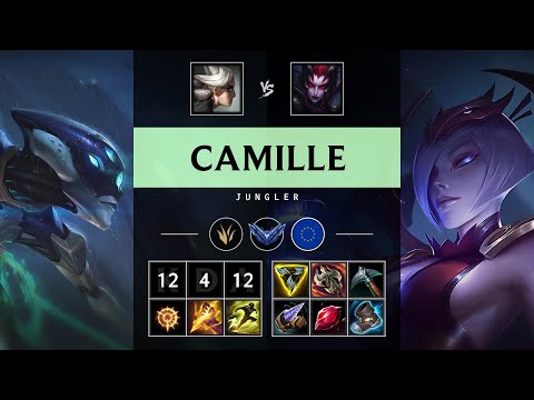 Camille Jungle vs Elise - EUW Diamond Patch 25.S1.3