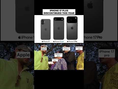 iPhone 17 plus discontinued this year