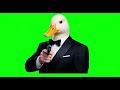 Agent Duck Oia Remix Viral Green Screen Asset 1 Minute Loop