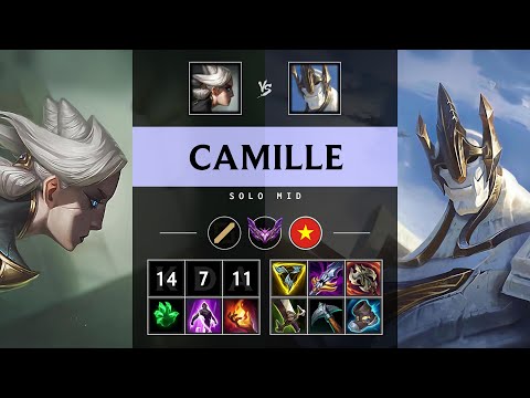 Camille Mid vs Galio: Unstoppable - VN Master Patch 25.S1.2
