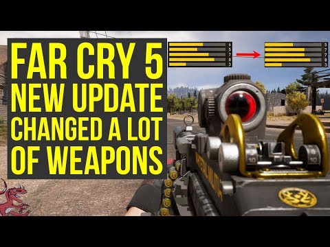 Far Cry 5 New Update CHANGED A LOT OF WEAPONS (Far Cry 5 Weapons - Far Cry 5 Best Weapons) Video