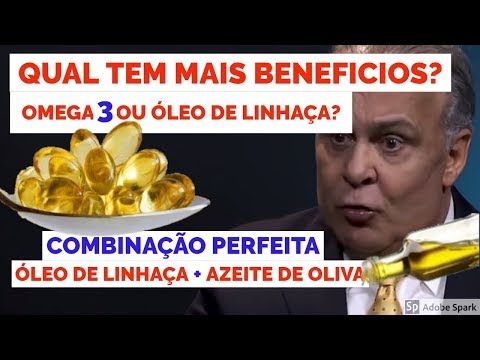 Flaxseed Oil + Olive Oil - Flaxseed Oil vs. Fish Oil (Omega 3) 《Dr. Lair Ribeiro》