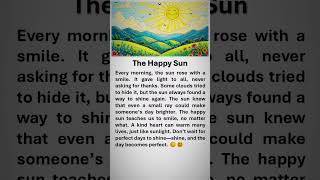 The Happy Sun “Start Today, Do Confidently Tomorrow!”  #affirmations #boostyourconfidence #happpy