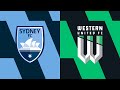 2023-2024 Liberty A-League - Round 19 - Sydney FC v Western United