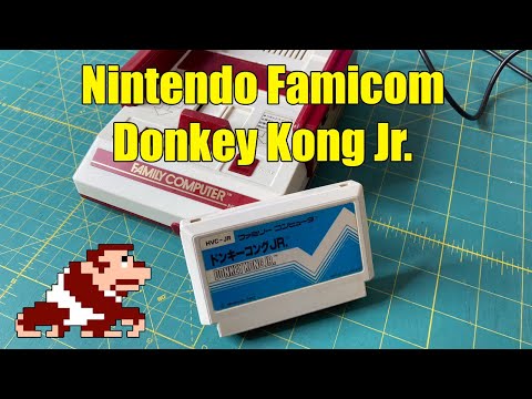 Donkey Kong Jr. on Famicom (1983) – Classic Nintendo Let's Play!