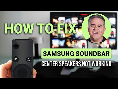 How to Fix Samsung Soundbar Center Speakers Not Working: QUICK Guide!