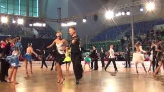 Mistrzostwa Polski Elbląg 2014 14-15 Latin 1/16 Cha Cha Cha 3