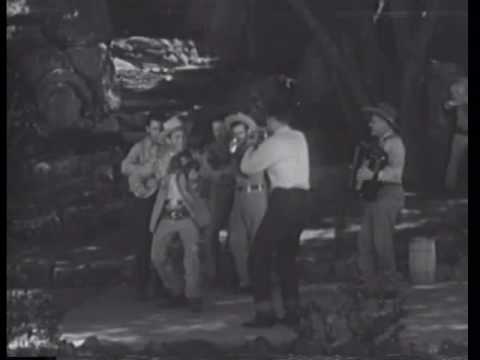 Spade Cooley performs a medley of fiddle tunes in "The Silver Bandit" (1950)