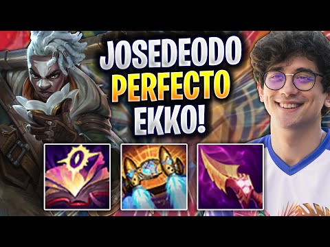JOSEDEODO PARTIDA PERFECTA CON EKKO! - Josedeodo Juega Ekko Jungle vs Hecarim! | Preseason 2023