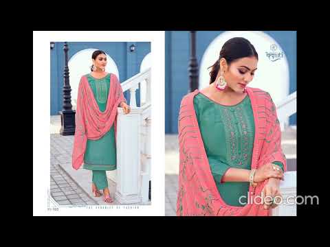 VEDANTI NAVELI LIGHT PARAMPARA WITH WORK DRESS MATERIAL COLLECTION