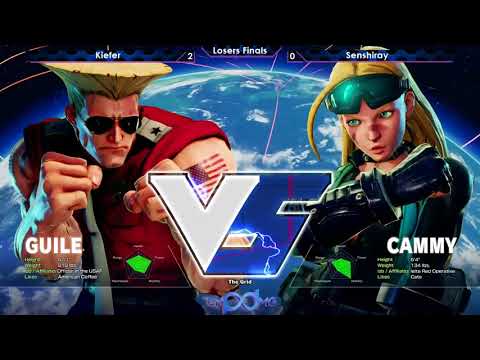 BaseLAN 32 SFV Losers Finals - Kiefer vs Senshiray
