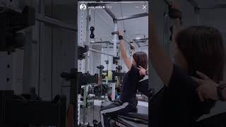 グラビアアイドル 大原優乃 ジム トレーニング動画 #shorts