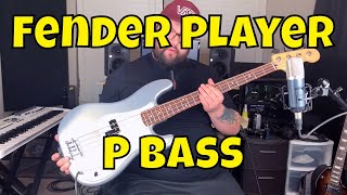 Video thumbnail for Fender Player Precision Bass - Workhorse at it's Best! by Producer Dudes