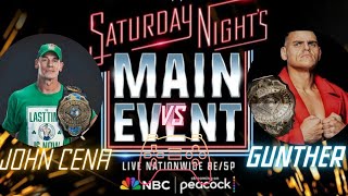 WWE 2K25 Wii On Dolphin Emulador Android John Cena Vs. Gunther The last time now Match | Gameplay