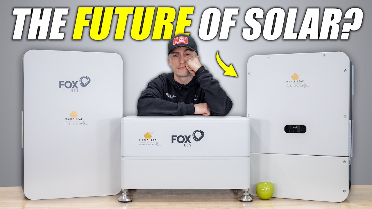 Fox ESS high voltage solar inverter and battery storage system