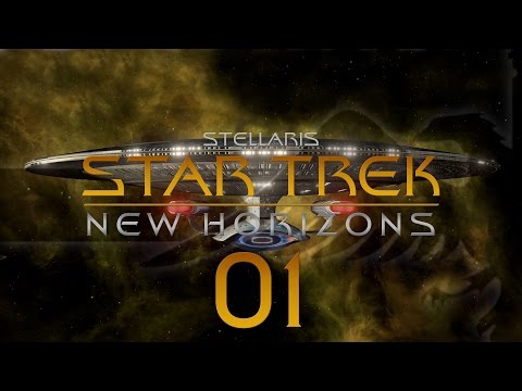 Stellaris Star Trek #01 STAR TREK NEW HORIZONS MOD - Gameplay / Let's Play