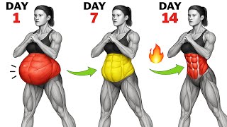 ➜ Lose Belly Fat in 2 Weeks | 30-Min Standing Workout for Flat Stomach (No Equipment, Fast Results)