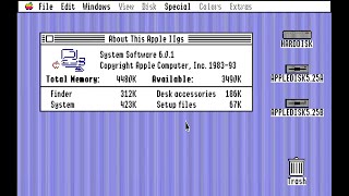 Apple GS/OS v4.02 - System Software 6.0.1 (1993 Apple Computer)