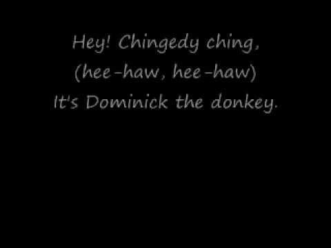 Dominick The Donkey Song With Lyrics By: Lou Monte