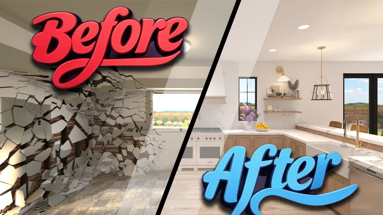 Before and After — XR3D Studios animation preview