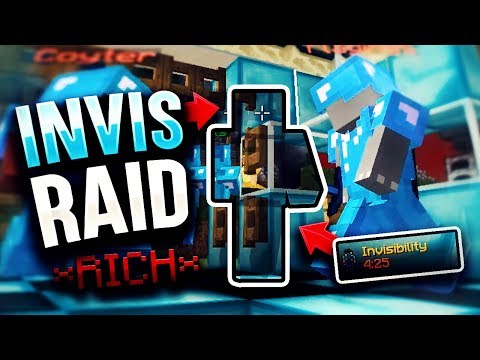 WE INVIS RAIDED A *RICH* BASE + THE BEST ESCAPE FROM A TRAP | Minecraft HCF