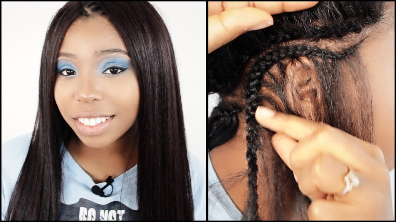 Cornrow Tree Braid START TO FINISH In 7 Minutes!!!
