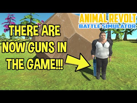 NEW! Slo Mo vs every unit! Guns in Animal Revolt Battle Simulator!