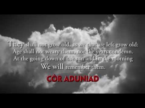 For The Fallen - Côr Aduniad