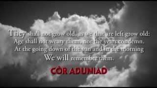 For The Fallen - Côr Aduniad
