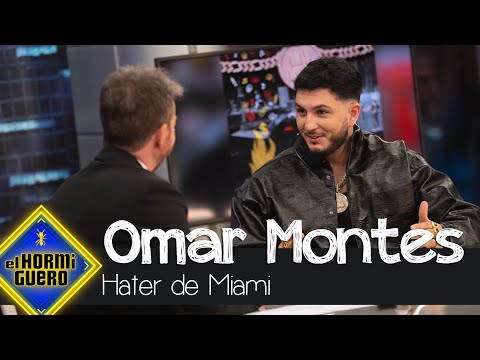Omar Montes se declara 'hater' de Miami: "Es el peor sitio si quieres ahorrar" - El Hormiguero