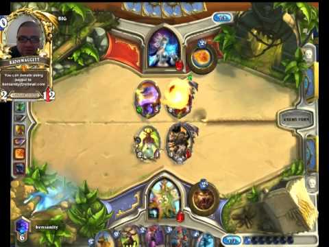 Hearthstone Ranked 6 Druid vs Miracle Rogue and Handlock
