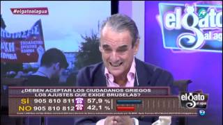 Mario Conde da un discurso en contra del euro