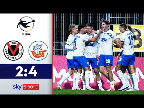 Drei Elfmeter & drei Doppelpacker! | FC Viktoria Köln - Hansa Rostock | Highlights - 3. Liga 2025/26