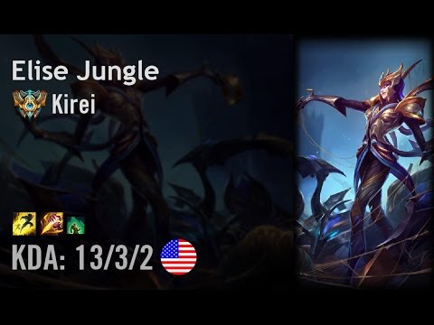 Elise Jungle vs Vi - Kirei - NA Challenger Path 6.6