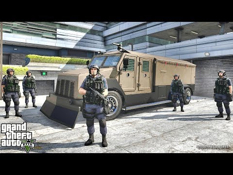 GTA 5 MODS LSPDFR 792 - SWAT PATROL!!! (GTA 5 REAL LIFE PC MOD)