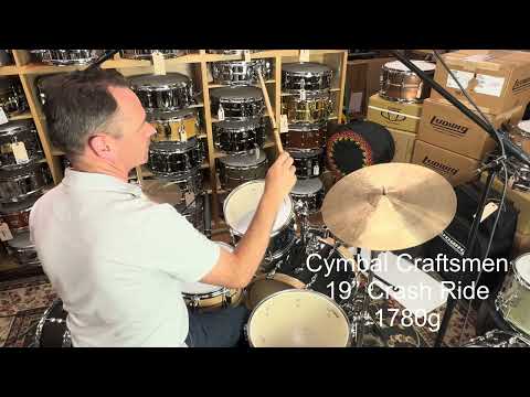 19" Cymbal Craftsman Crash Ride, 1780g