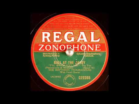 The Rhythmic Troubadours - I'll Show You Off (1935)